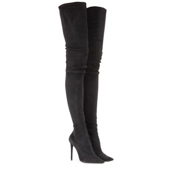 Tamara Mellon Shoes - Tamara Mellon Black Thigh High Boots